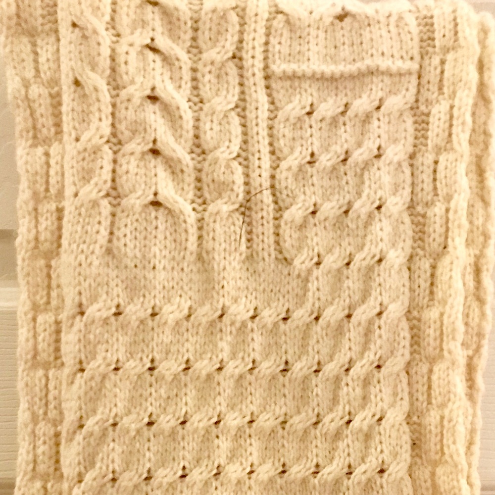 100% Wool Irish Scarf